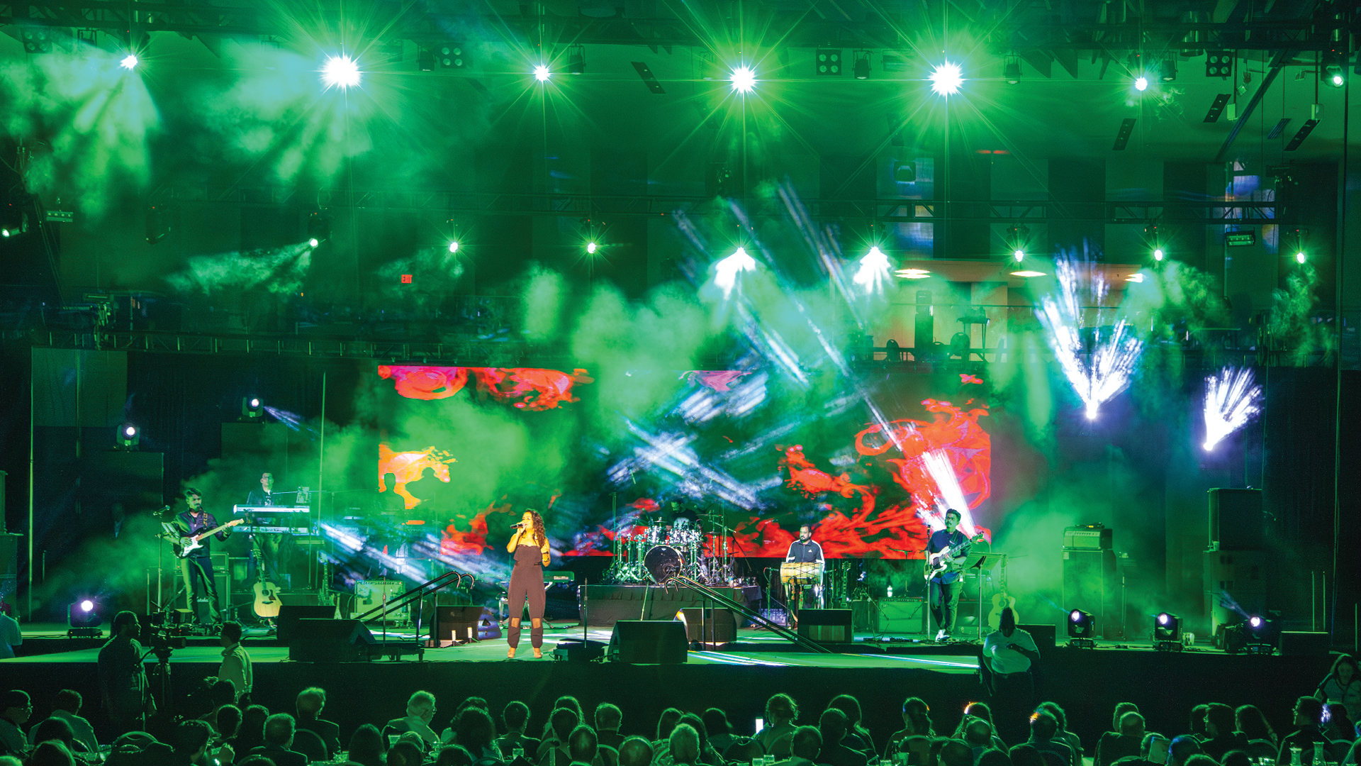Creating Immersive Experiences with Sound and Lighting at Concerts